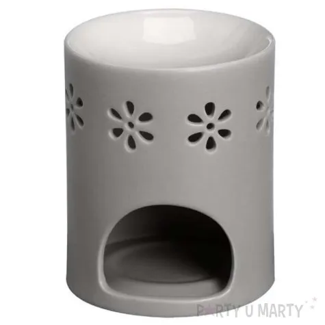 kominek ceramiczny creations round szary jasny bolsius