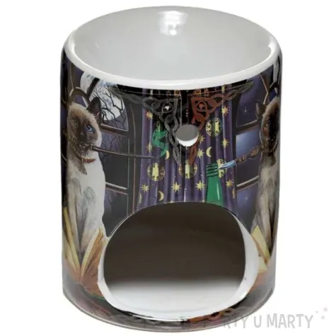 kominek ceramiczny do olejkow kot czarownik puckator