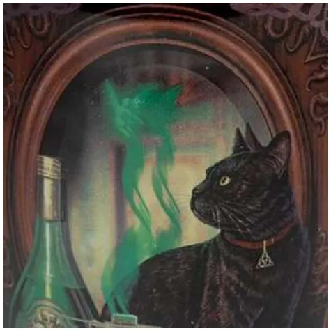 kominek ceramiczny do olejkow kot i absynt puckator