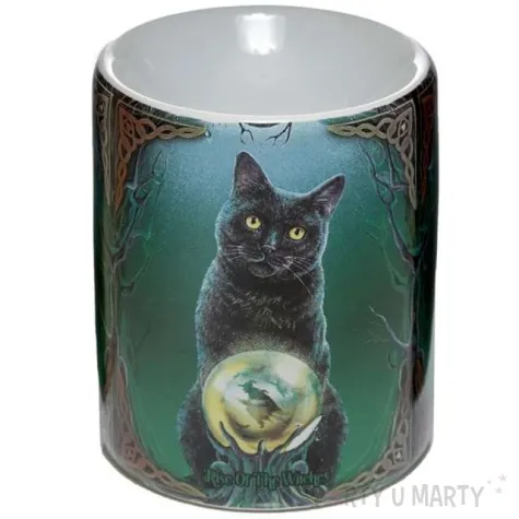 kominek ceramiczny do olejkow kot wiedzmy puckator