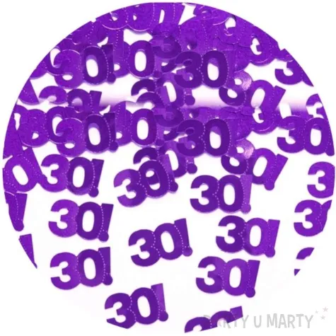 konfetti 30 fioletowe 30 g