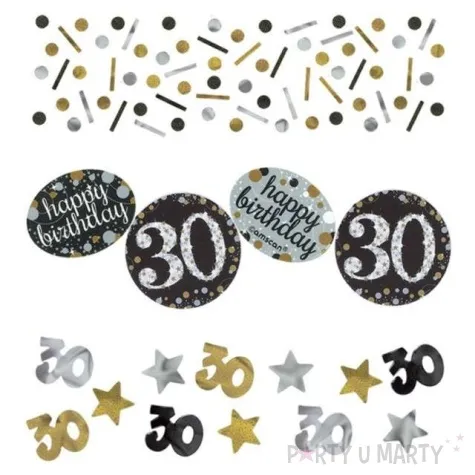 konfetti 30 sparkling celebrations gold amscan 34 g