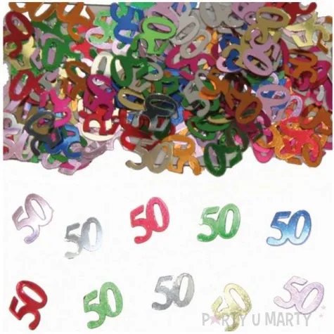 konfetti 50 kolorowe mix folat 14g