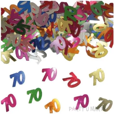 konfetti 70 kolorowe mix folat 14g
