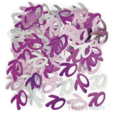 konfetti 70 rozowe unique 14g