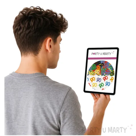 konfetti 90 urodziny mix amscan 14g