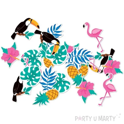 konfetti aloha party congee 24 szt