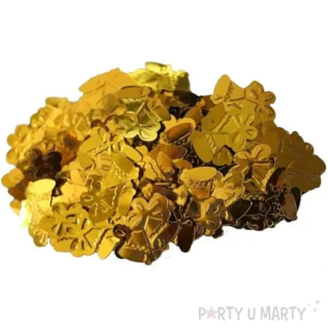 konfetti aniolki zlote titanum 14 g