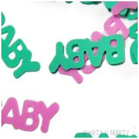 konfetti baby rozowe zielone 15g 1 op