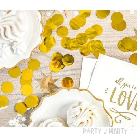 konfetti classic zlote partydeco 15g