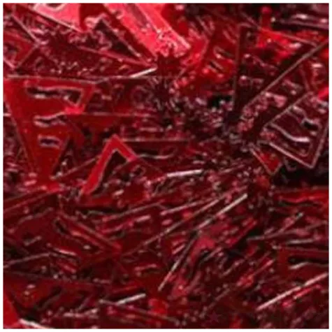 konfetti czapeczki czerwone titanum 14 g