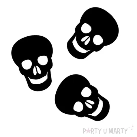 konfetti czaszki halloween congee 15 szt