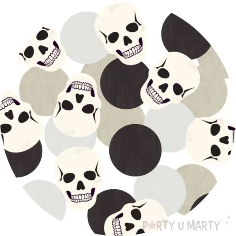 konfetti czaszki halloweenowe partypal 14 g