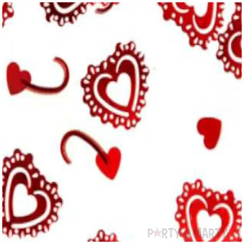 konfetti czerwone serca 15 g 1 op