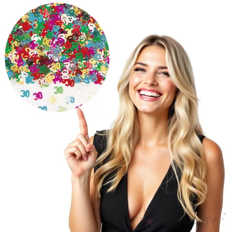 konfetti dekoracja 30 urodziny mix amscan 14 g