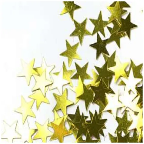 konfetti gwiazdki 10 mm 30 g