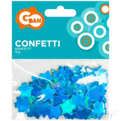 konfetti gwiazdki niebieskie godan 12 g