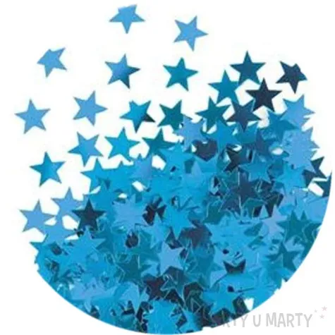konfetti gwiazdki niebieskie unique 19 g