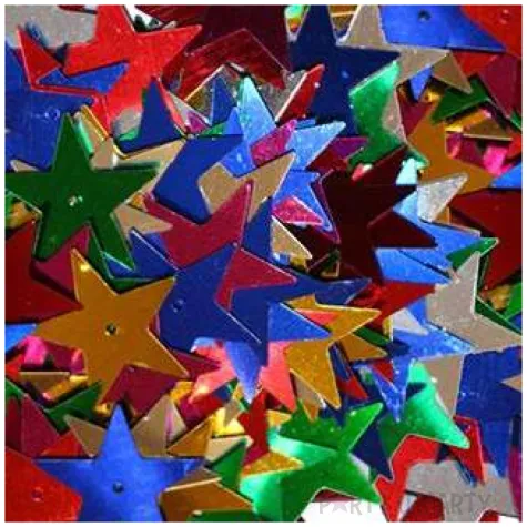 konfetti gwiazdki z dziurka mix titanum 14 g