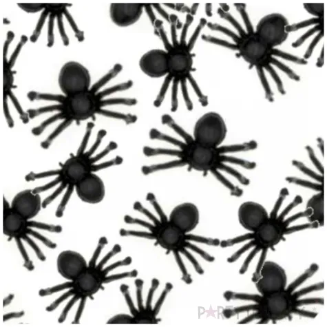 konfetti halloween czarne pajaki partypal 50 szt