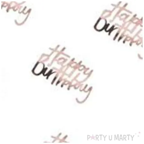 konfetti happy birthday rozowe zloto ginger ray 14 g