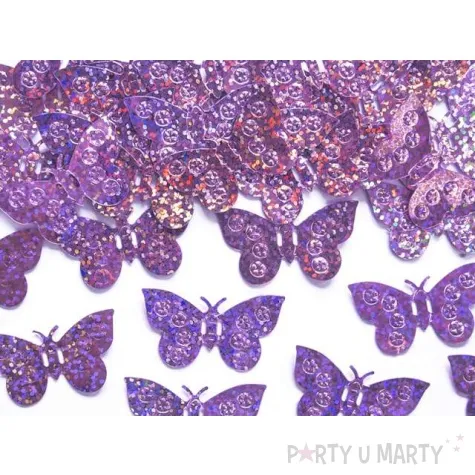 konfetti holograficzne motyle j rozowe 15g 1op