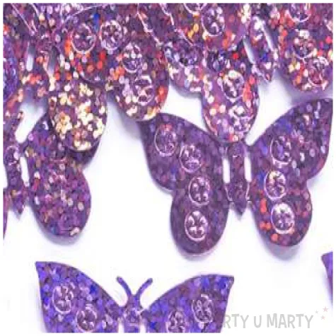 konfetti holograficzne motyle j rozowe 15g 1op