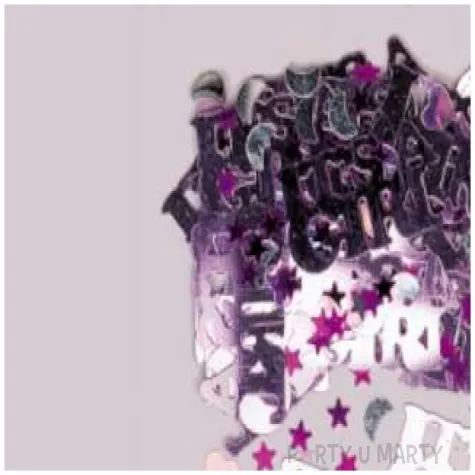 konfetti it s a girl metalizowane 14g 1op