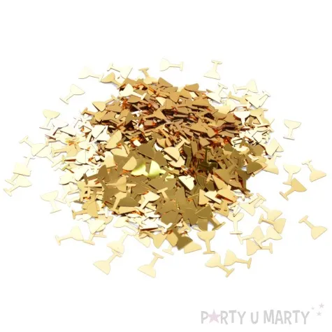 konfetti kieliszki zloty arpex 15g