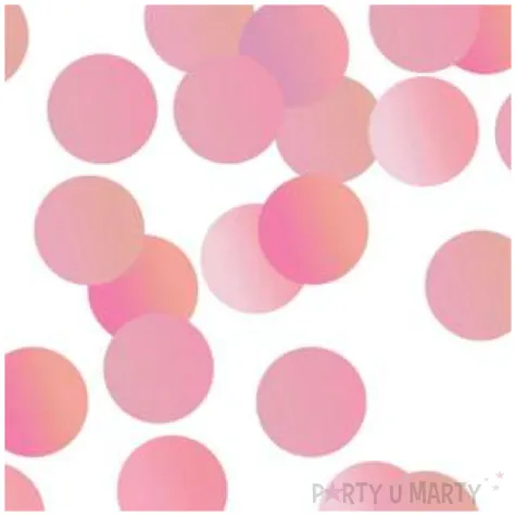 konfetti koleczka godan rozowe zloto 2 cm 250 g