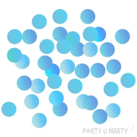 konfetti koleczka godan turkusowe 2 cm 250 g