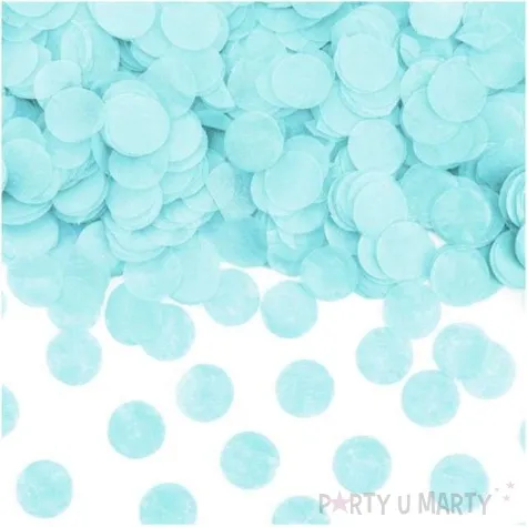 konfetti kolka blekitny jasny partydeco 15g