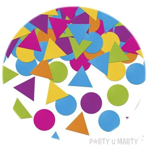 konfetti kolka i trojkaty mix partydeco 5g