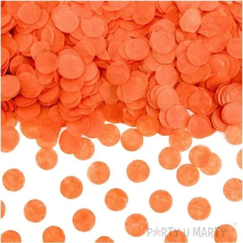 konfetti kolka pomaranczowy partydeco 15g