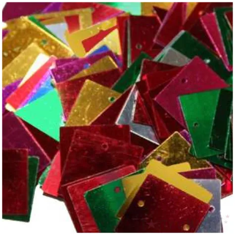 konfetti kolorowe kwadraty mix titanum 14 g