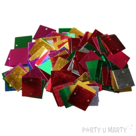 konfetti kolorowe kwadraty mix titanum 14 g