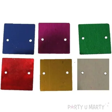 konfetti kolorowe kwadraty mix titanum 14 g