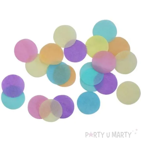 konfetti krazki pastelowe mix amscan 15 g