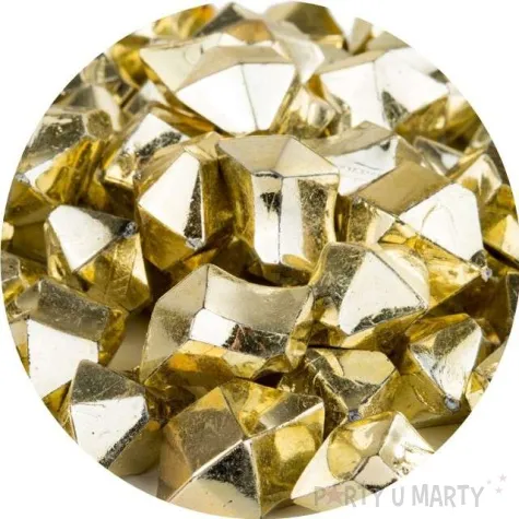 konfetti krysztalowy lod zloto czakos 50 szt