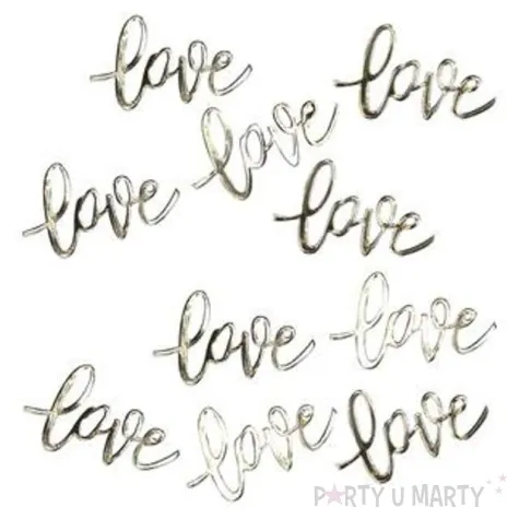 konfetti love zlote ginger ray 14g