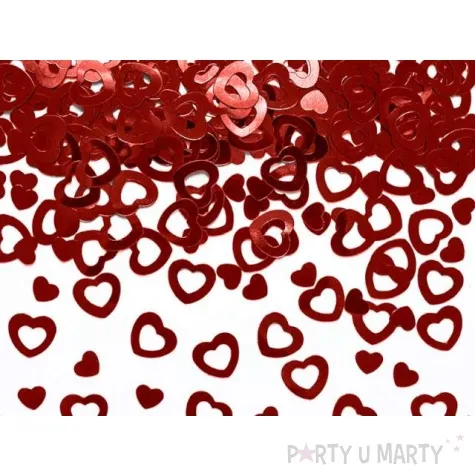konfetti metalizowane serca 15 g 1 op