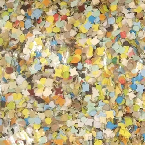 konfetti okragle mix 150g
