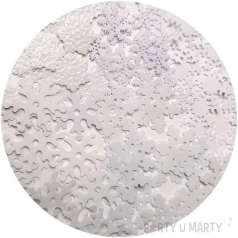 konfetti platki sniegu biale aliga 20x2g
