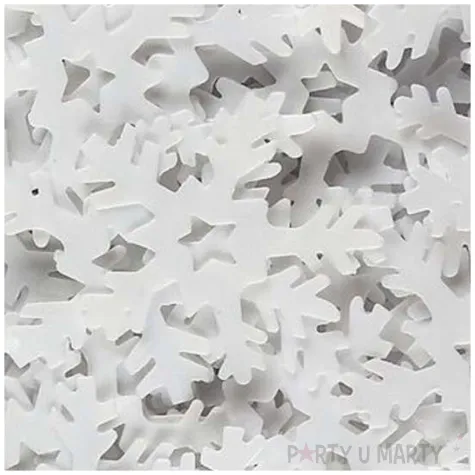 konfetti platki sniegu grube biale titanum 14 g