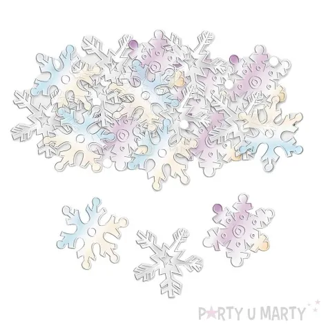 konfetti platki sniegu i kolka amscan 14g