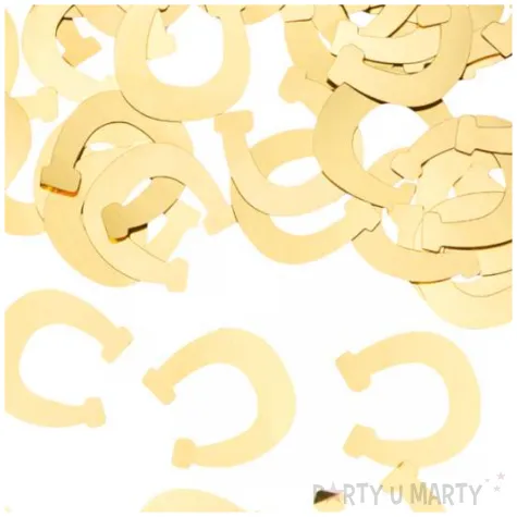 konfetti podkowy konie zloty partydeco 15 g