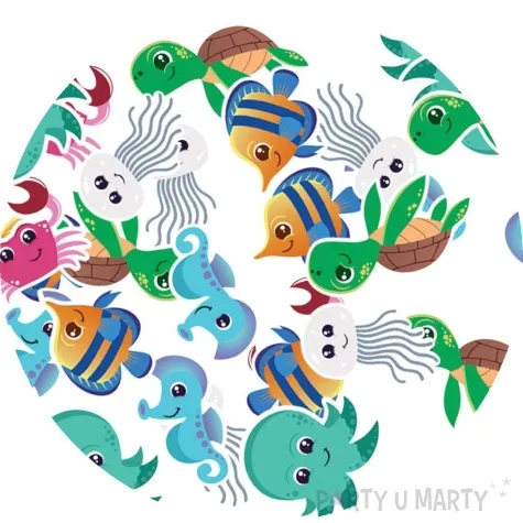 konfetti podwodny swiat congee 36 szt