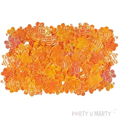 konfetti pszczolki pomaranczowe titanum 14 g