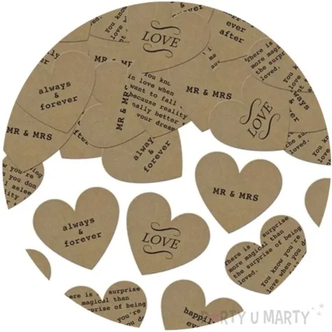 konfetti serca kraft mix 3g