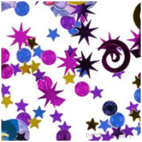 konfetti shimmer and shine mix amscan 34 g